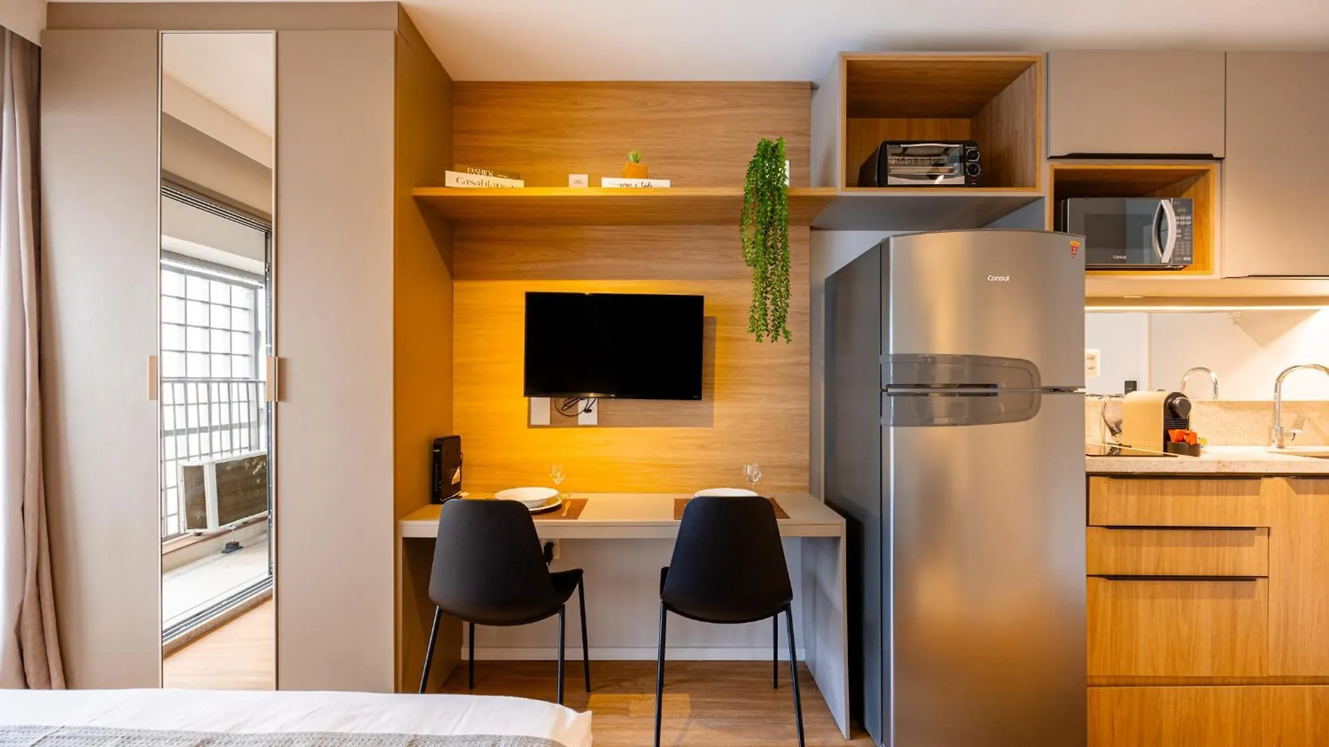 Apartment Easy Star - Charmoso Studio No Novo Brooklin - Is03I Sao Paulo