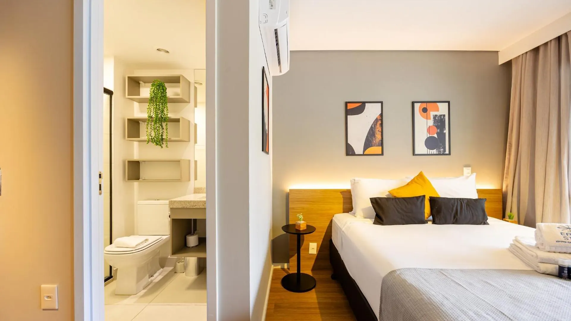 Easy Star - Charmoso Studio No Novo Brooklin - Is03I Sao Paulo Apartment