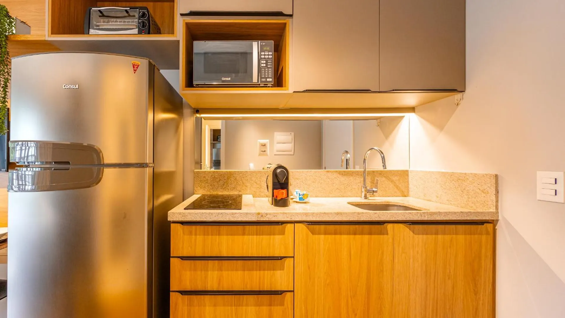 Apartment Easy Star - Charmoso Studio No Novo Brooklin - Is03I Sao Paulo Brazil